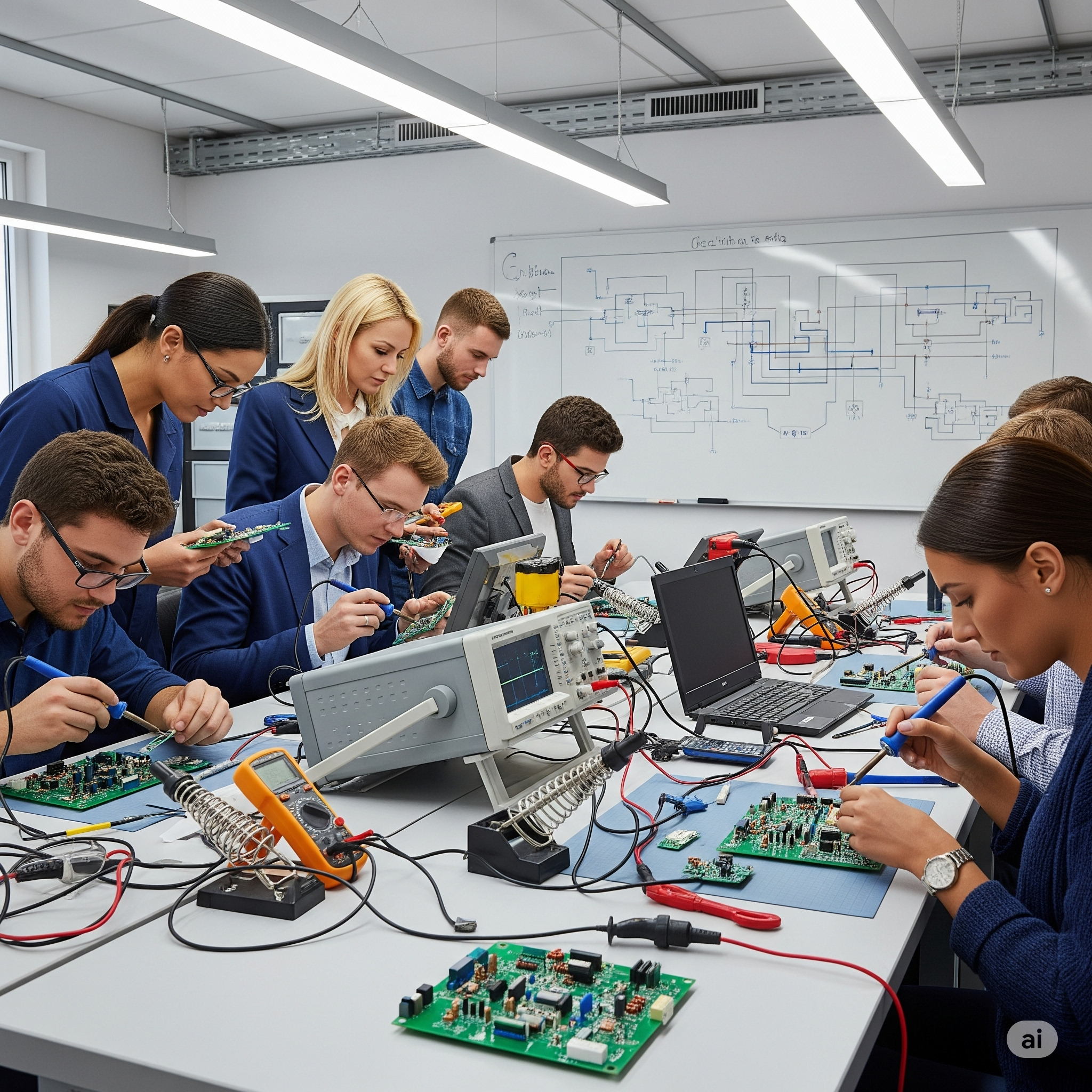 Electrónica básica y Reparación de tarjetas