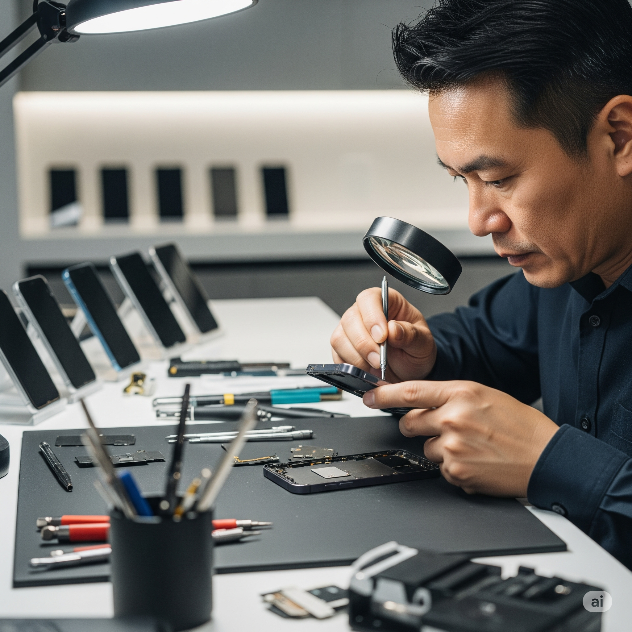 Reparación y mantenimiento de celulares